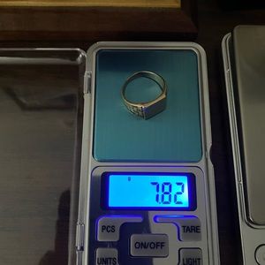 Solid 14k Gold Men’s Signet Ring Size 8.25-8.5